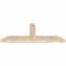 Ekena Millwork Portland Smooth Timber Gable Bracket, Douglas Fir, 60"W x 22"H x 3 1/2"D x 5 1/2"F, 9/12 Pitch GBW060X22X0406POR00SDF - alternate 3